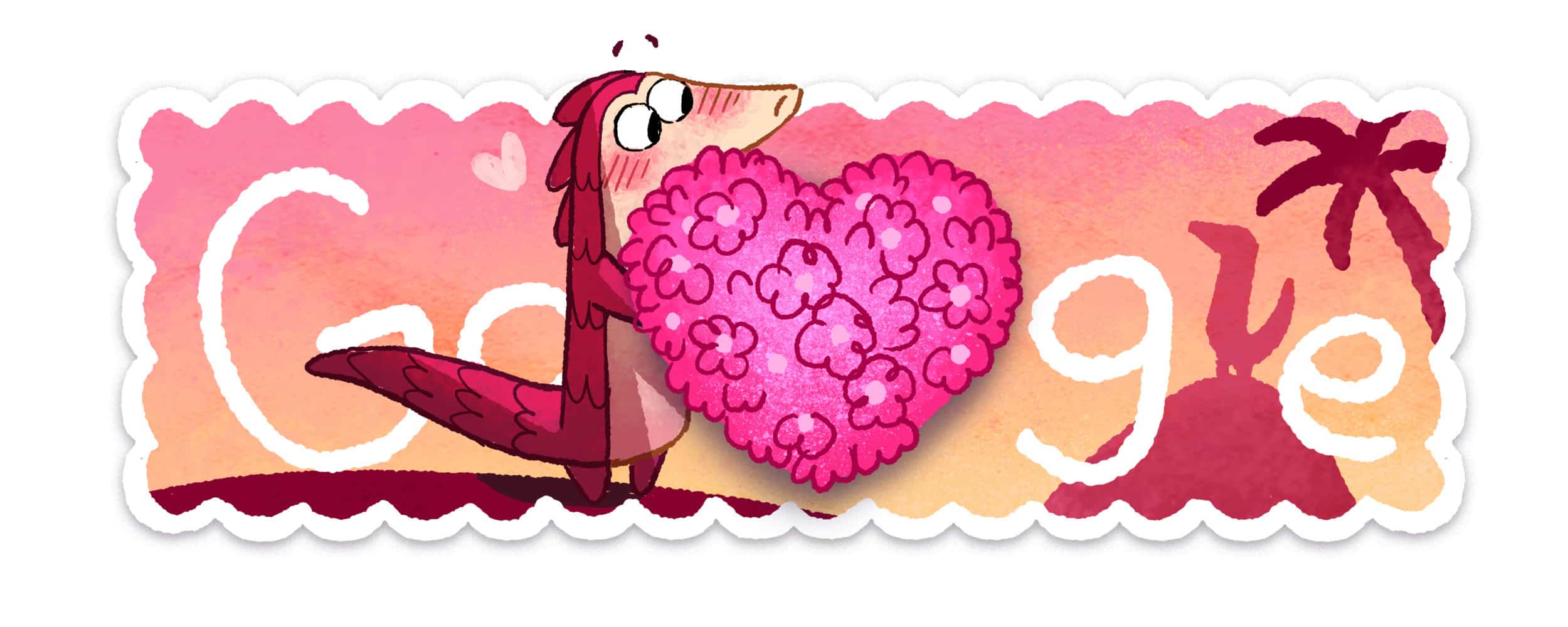 Pangolin Love All You Need to Know About Google's Valentine Doodle Game